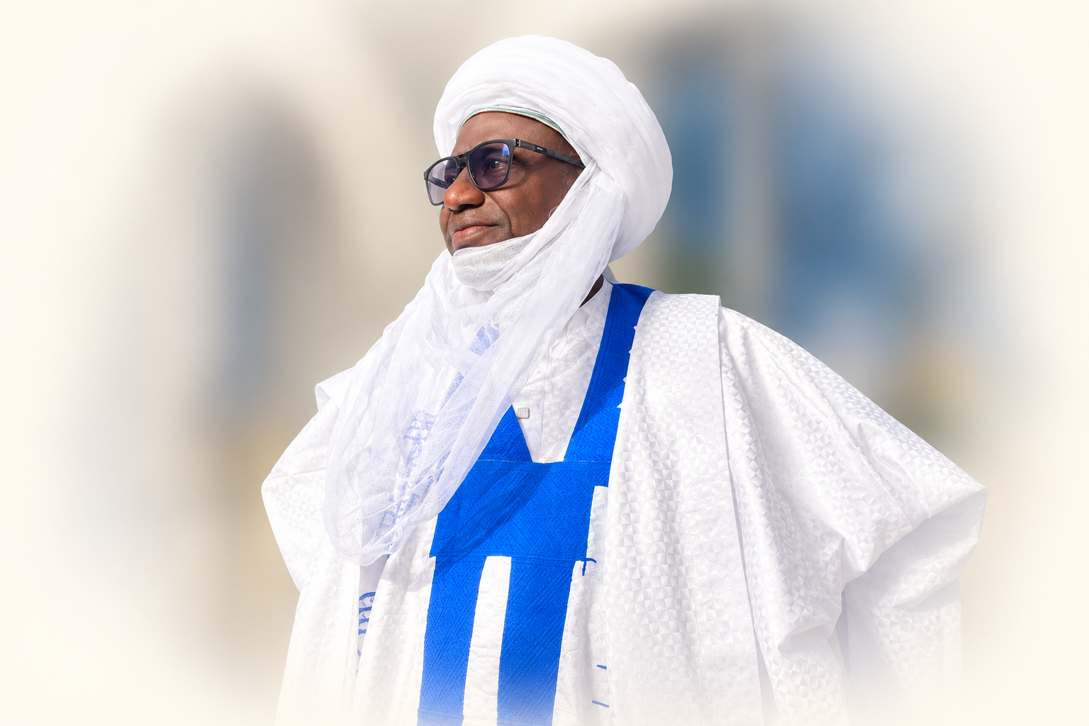 Muhammad Dattijo Usman in traditional attire
